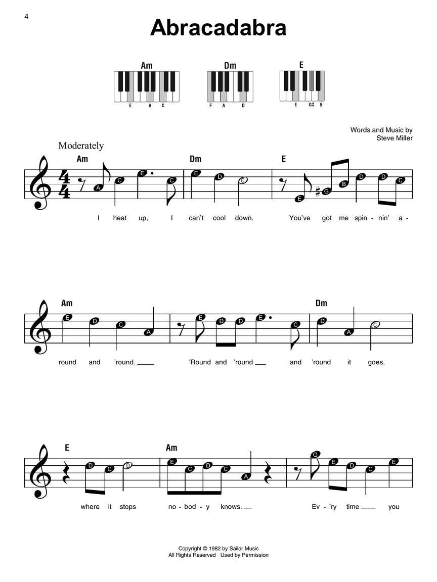 The 1980's Super Easy Songbook (46 Songs)