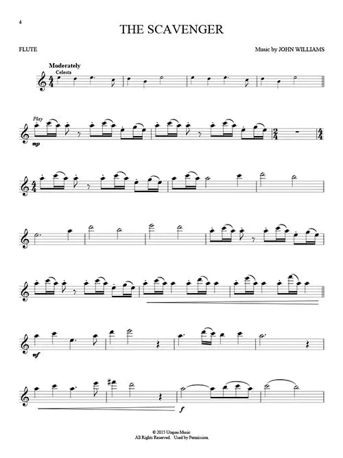 John Williams: Star Wars: The Force Awakens - Flute Play Along Book/Audio
