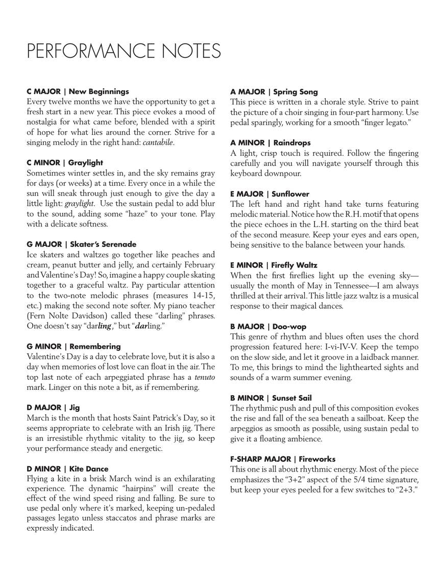 Keveren - Circles Character Etudes In 24 Keys Piano Book