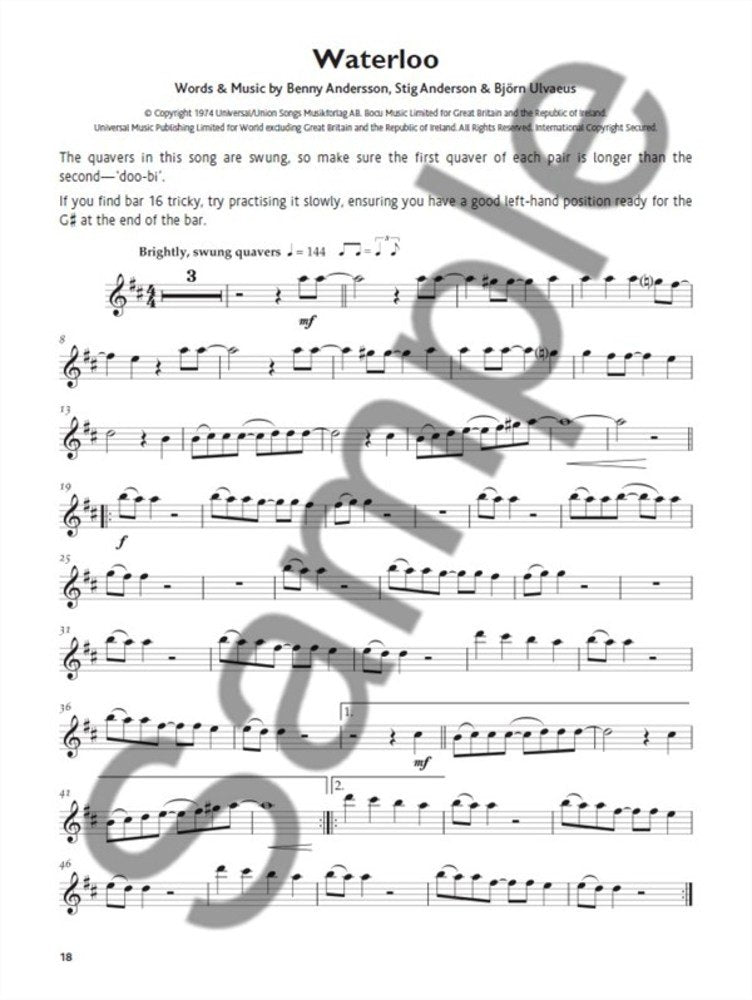Grade 2 Flute Pieces Book/Ola (15 Popular Practice Pieces)
