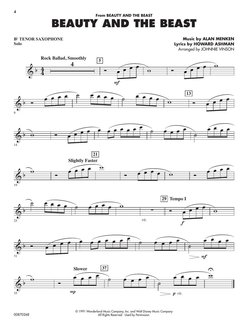 Essential Elements Disney Favorites - Tenor Saxophone Book/Ola
