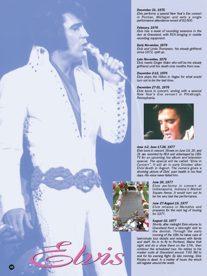 Elvis Presley Anthology Volume 1 - Piano/Vocal/Guitar Hardcover Songbook