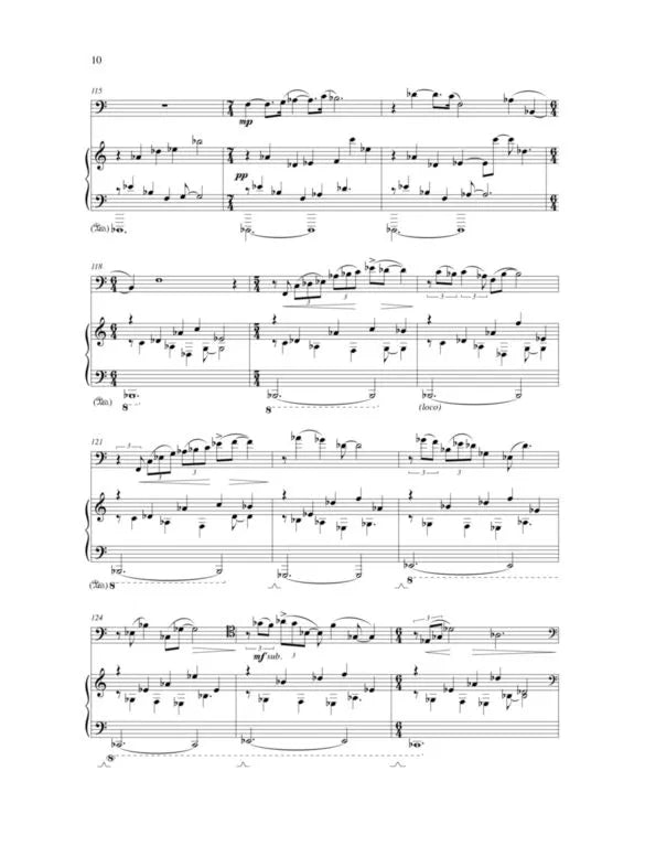 Carl Vine - Strutt Sonata For Cello with Piano Accompaniment Book