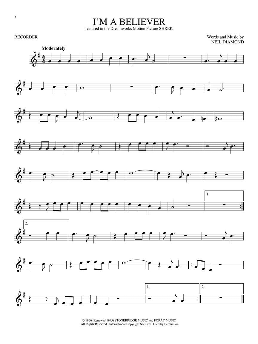 Kids Fun Songs Pack 3 Books/Recorder Pack