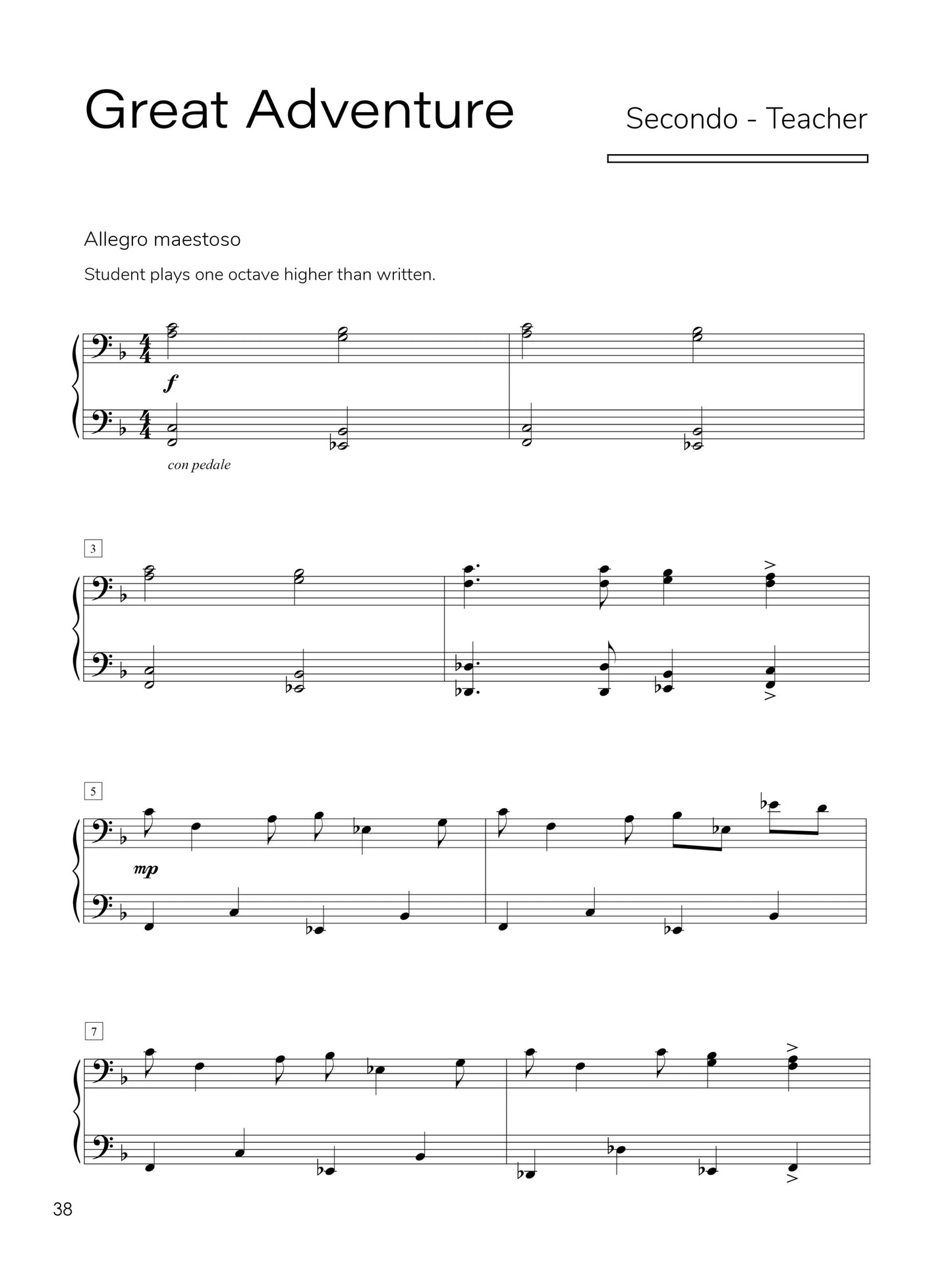 Piano Safari - Melodic Explorations Book 2 (8 Elementary Duets)