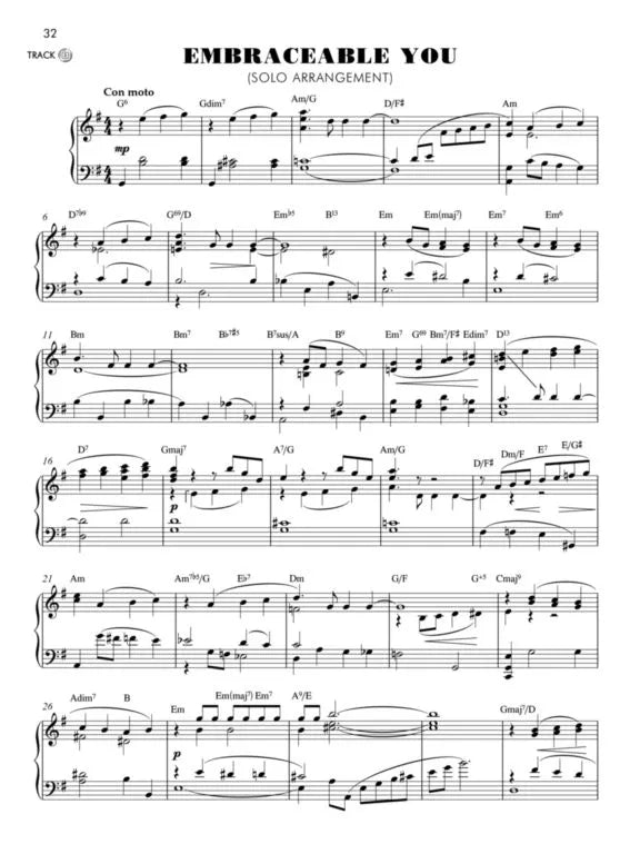 Autumn Leaves - The Jazz Piano Player Book/Audio