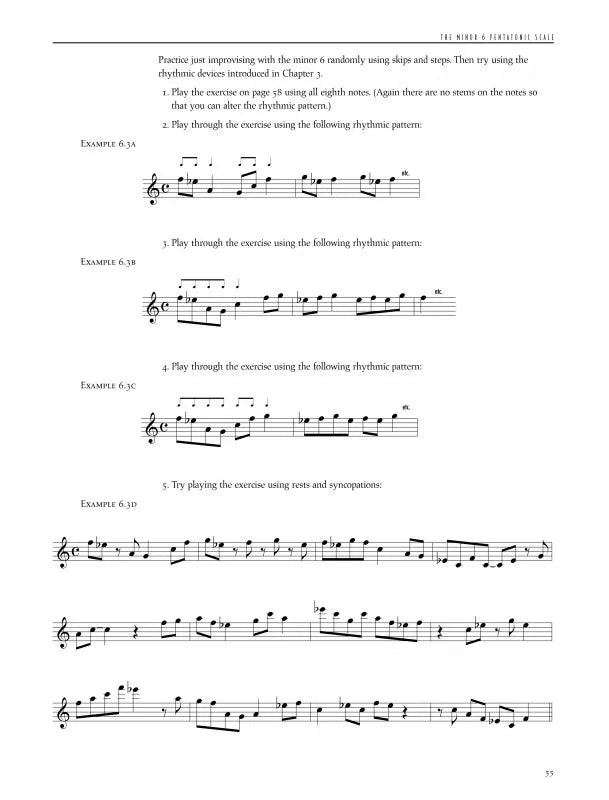 Inside Improvisation Volume 2 - Pentatonics Book/Cd