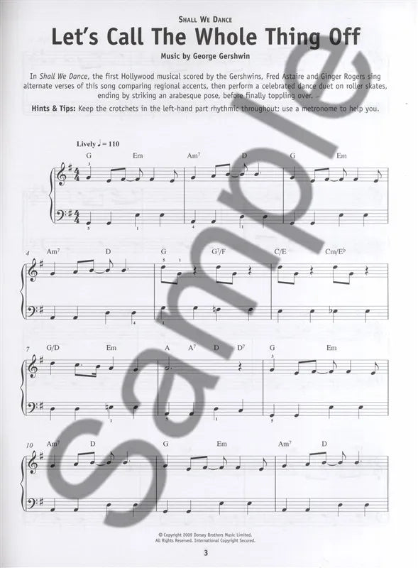 Really Easy Piano - Gershwin Hits Book
