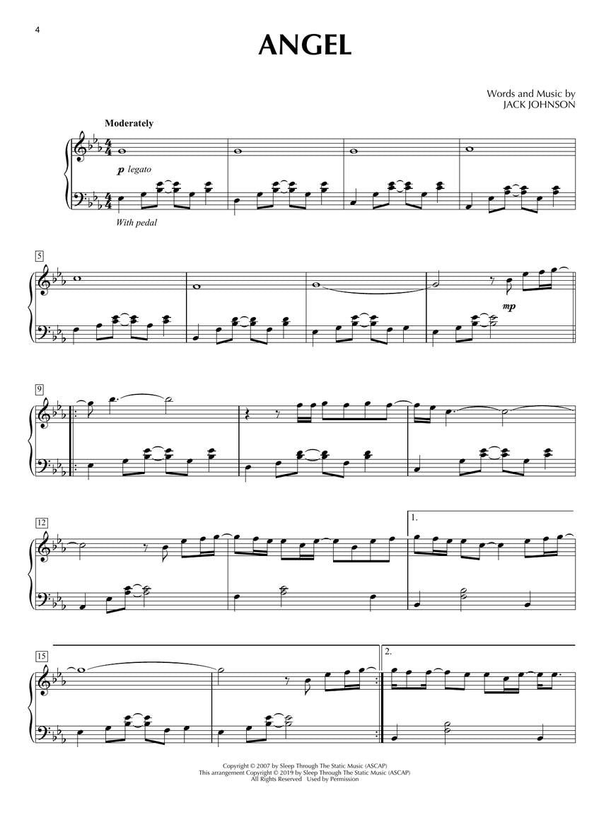 Yoga Music For Piano Solo Book (24 Songs)