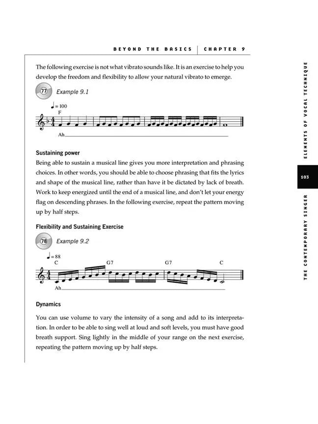 The Contemporary Singer Book/Ola (2nd Edition)
