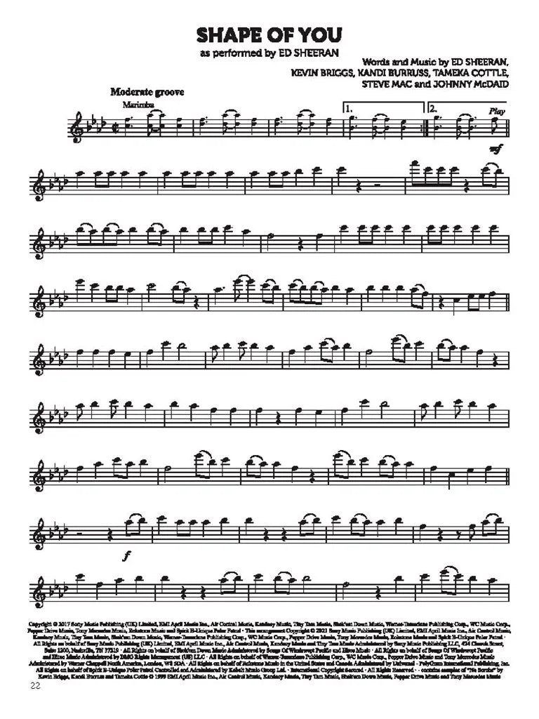 Super Hits Flute Book/Ola (15 Pop Hits)