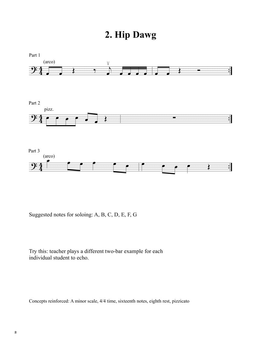 Improvisation For Cello and Double Bass Made Easy Book/Ola