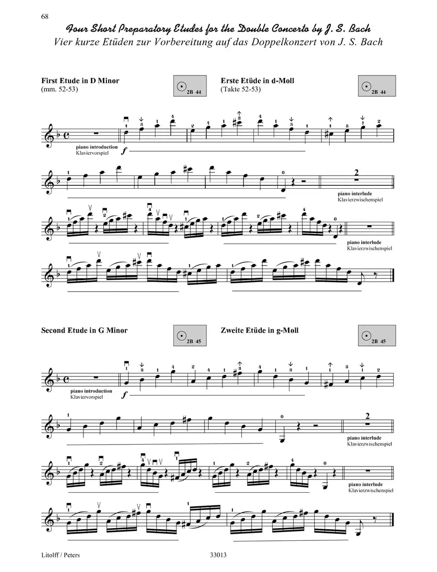 Recital Training For Violin Volume 2 Book/Cd (Intermediate)