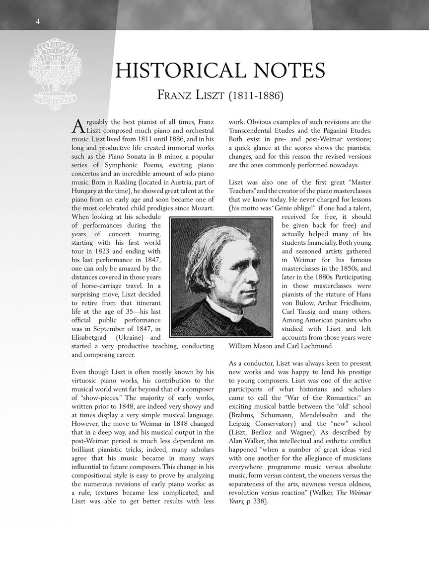 Liszt - Consolations And Liebestraume Piano Bk/Ola Spe