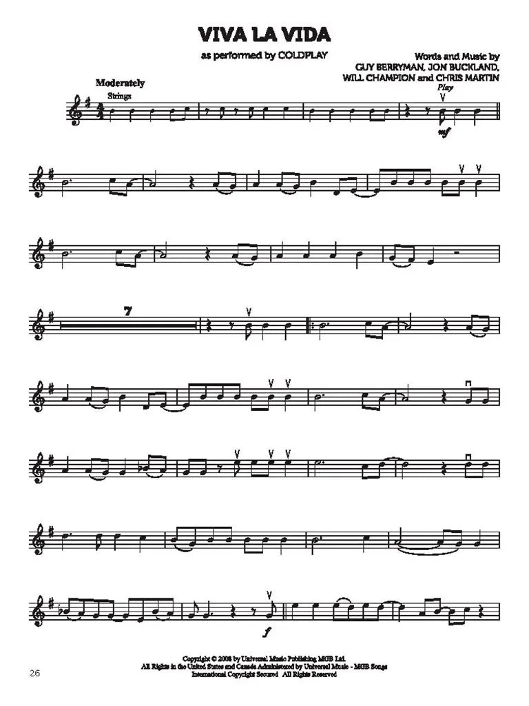 Best Of Pop Violin Bk/Ola