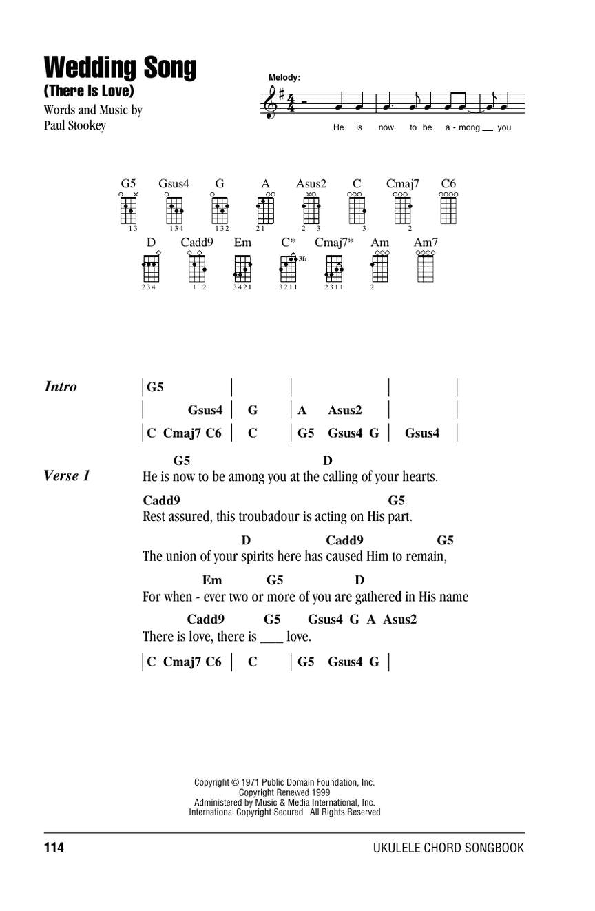 Ukulele Chord Songbook Peter Paul & Mary