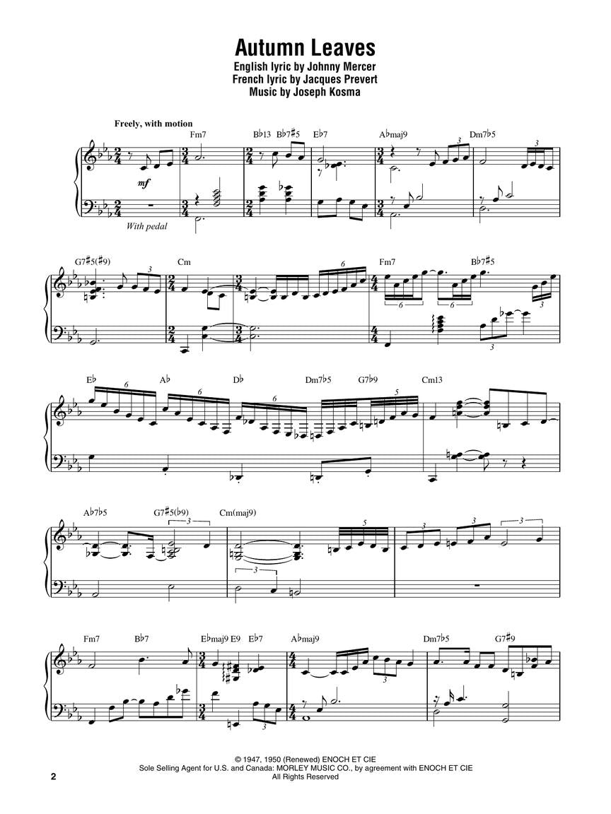 The Definitive Vince Guaraldi Piano Collection Book (31 Songs)