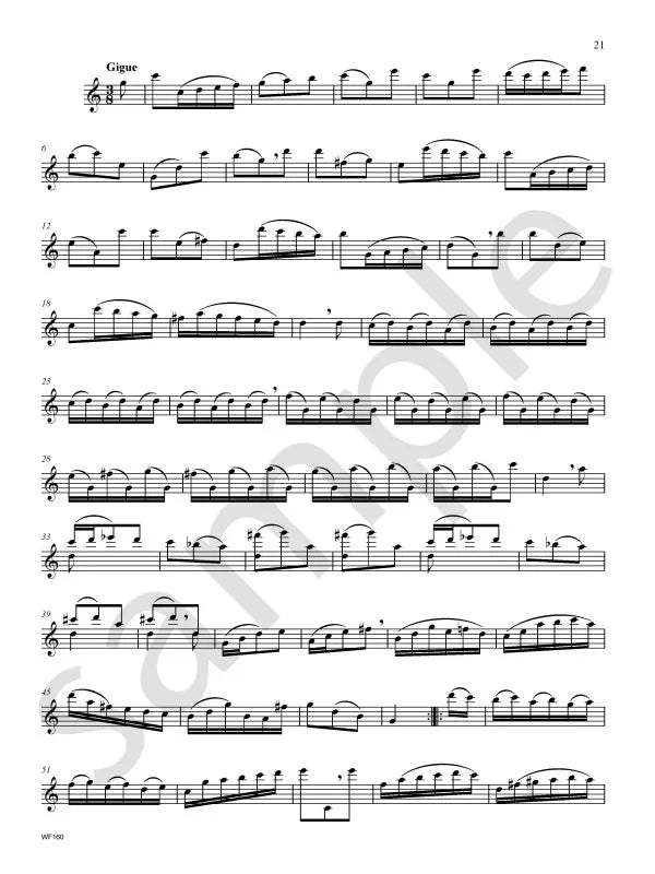 J.S Bach - Six Cello Suites For Flute Book