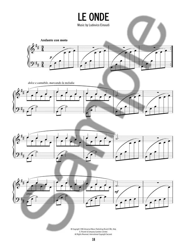 Essential Einaudi Islands For Piano Solo