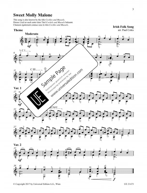 From Folk to Classical Book 1 - 30 Favourite Pieces for Guitarists