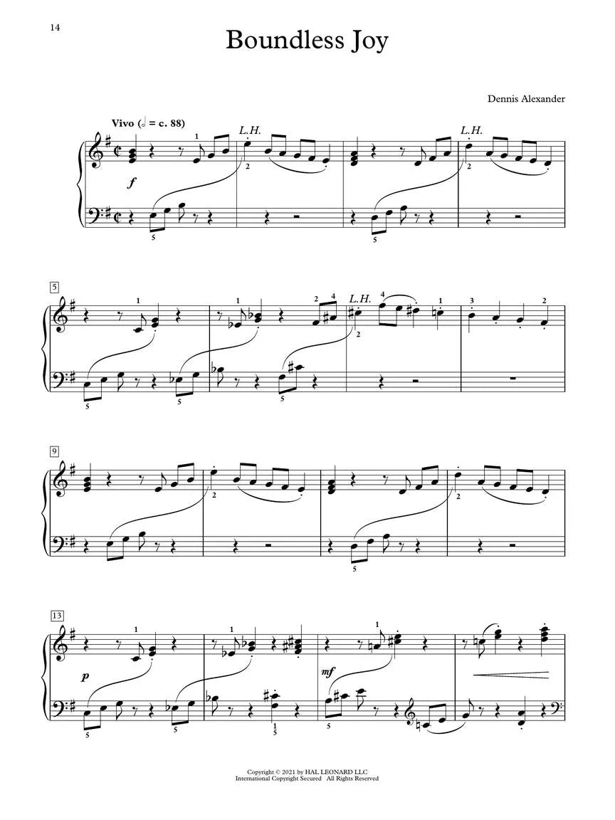 Dennis Alexander - Magnificent Overtures 9 Motivational Piano Solos Book