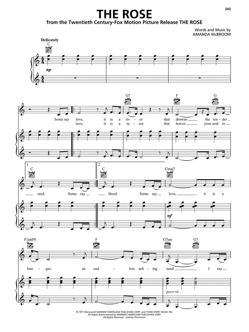 Best Love Songs Ever - Piano/Vocal/Guitar Book