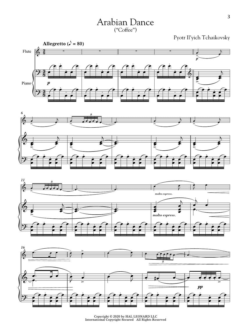 Nutcracker For Classical Players Flute/Piano Bk/Ola