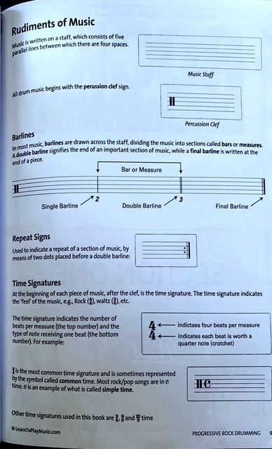 Progressive Rock Drumming Book/Ola