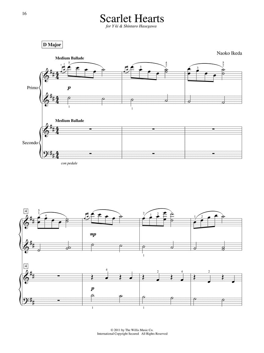 Naoko Ikeda - Duets In Color Book 1