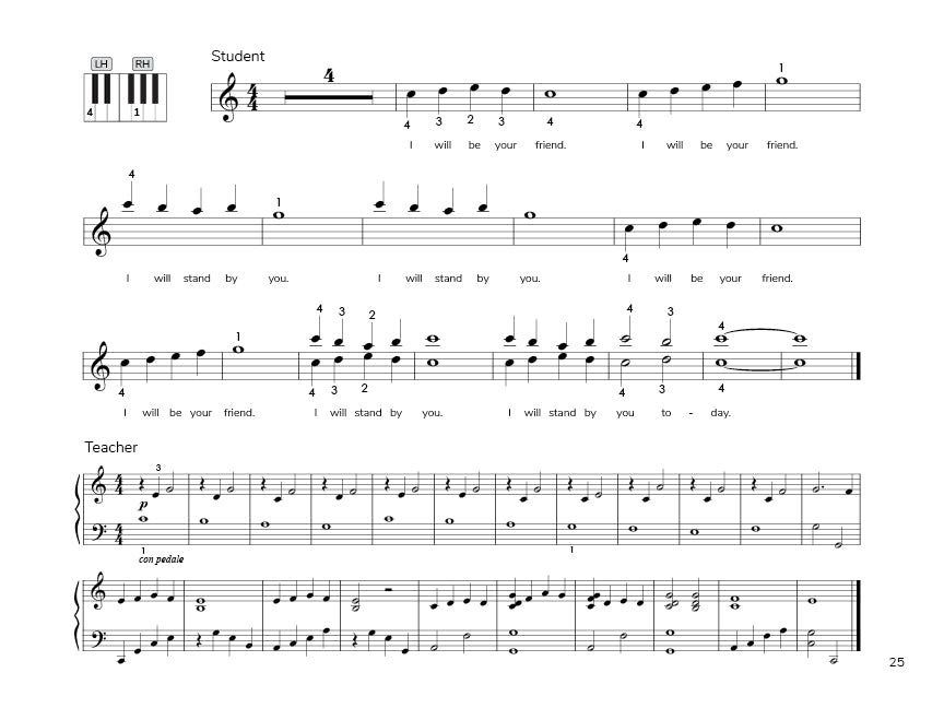 Piano Safari - Friends At Last Book with Audio (10 Pieces for Early Elementary)