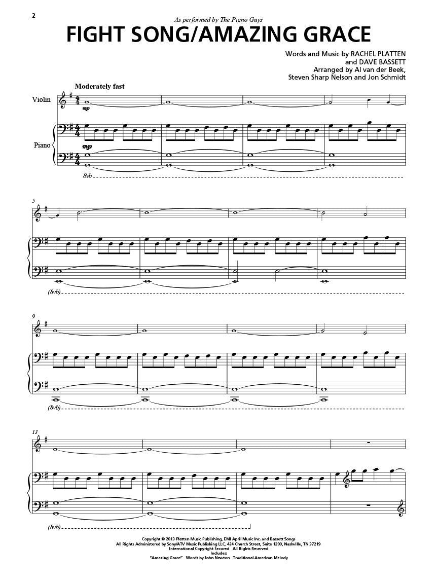 Piano Guys - Uncharted Piano with Optional Violin Book