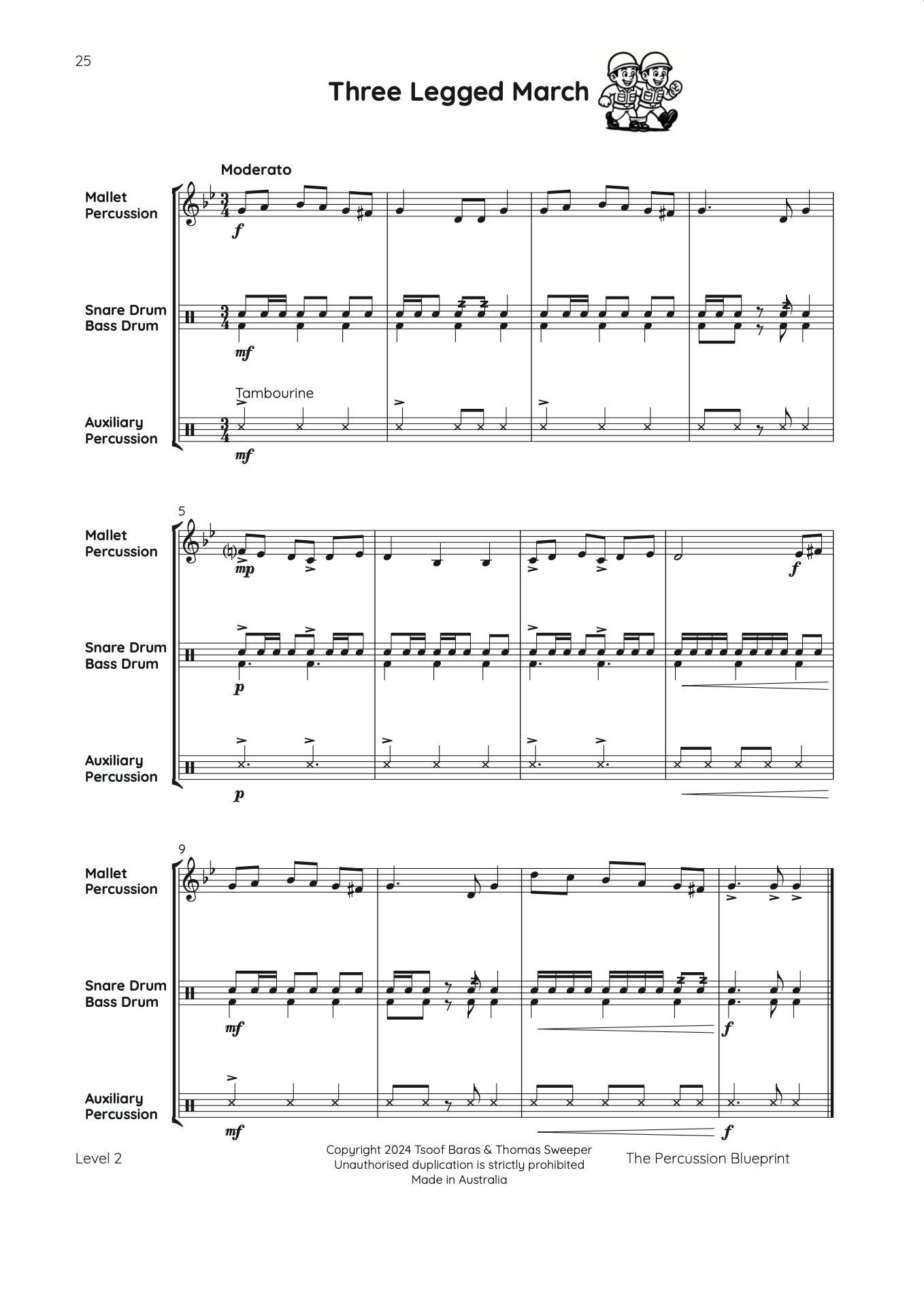 The Percussion Blueprint: Curriculum & Music - Student & Conductor Book 1 Bundle