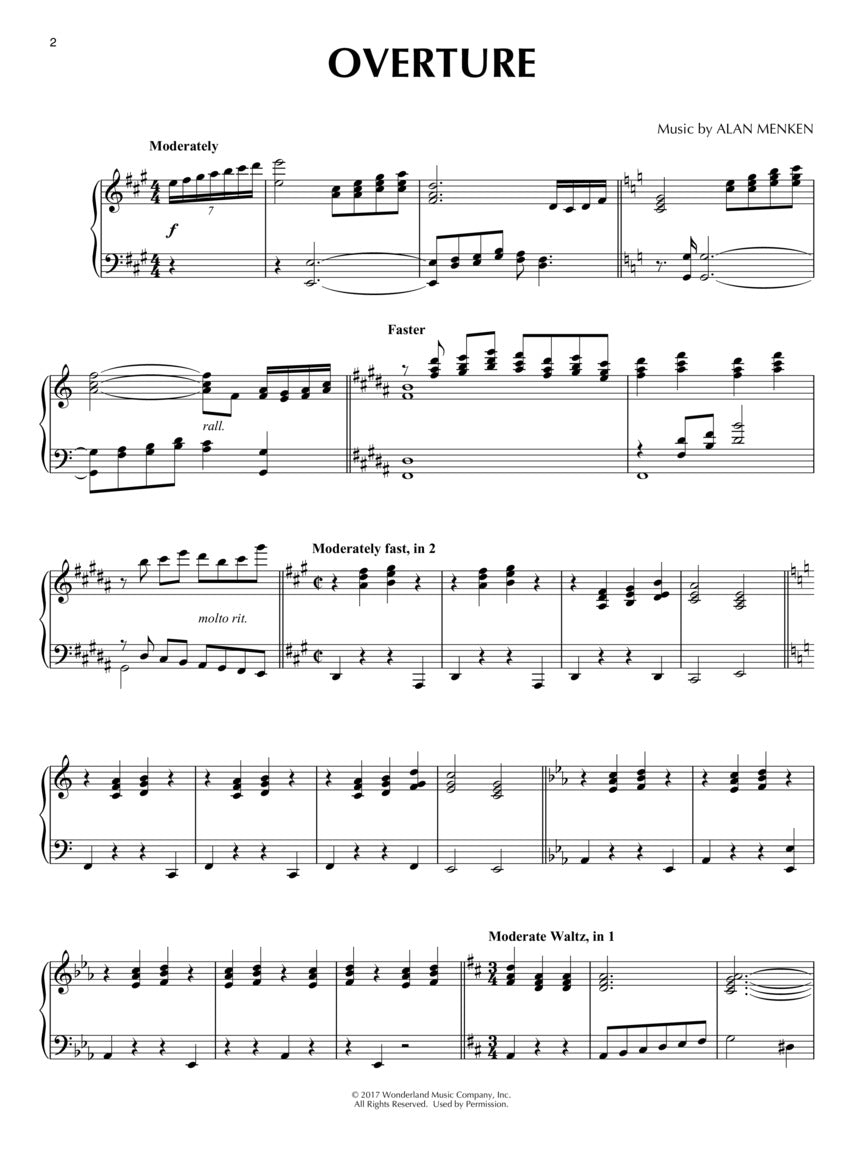 Beauty And The Beast - Piano Solo Songbook
