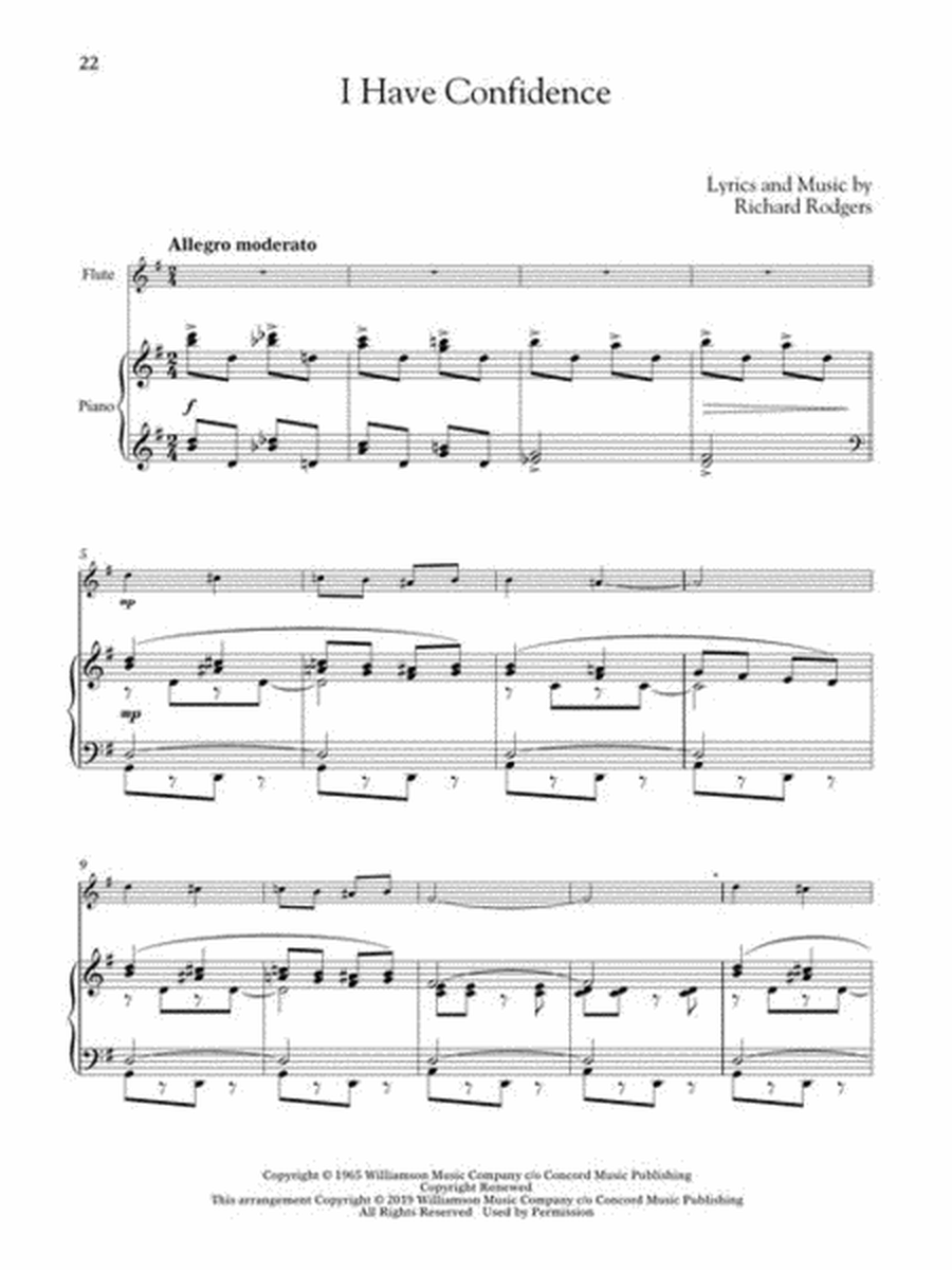 Sound Of Music For Classical Players - Flute Book/Ola