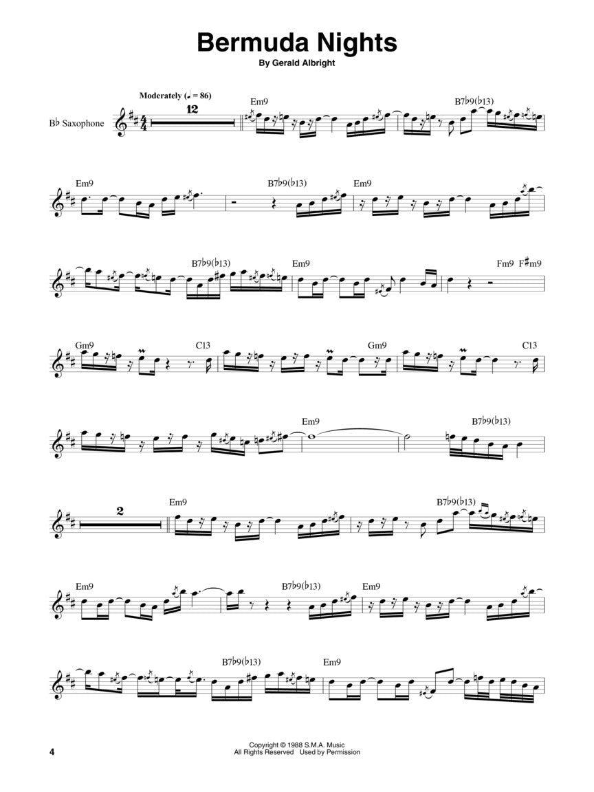 Smooth Jazz Sax Playalong V12 Bk/Ola
