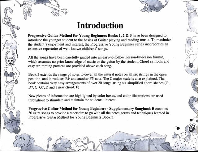 Progressive Guitar Method For Young Beginners Book 3 (Book/Ola)