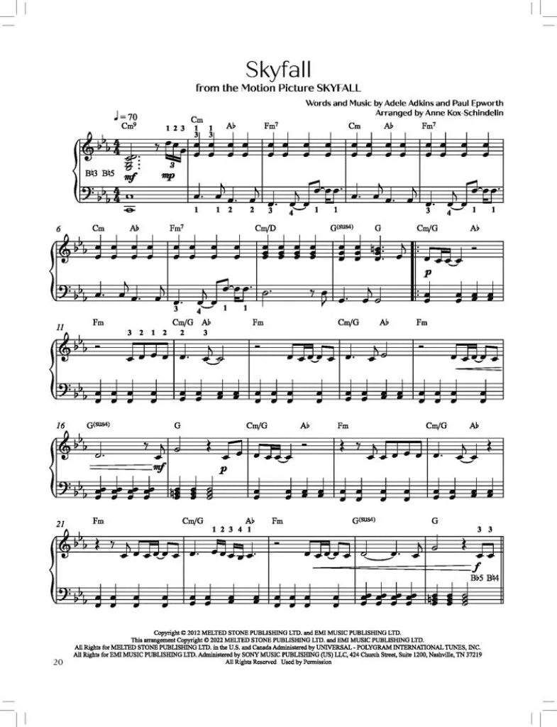 Film Tunes For Harp Book