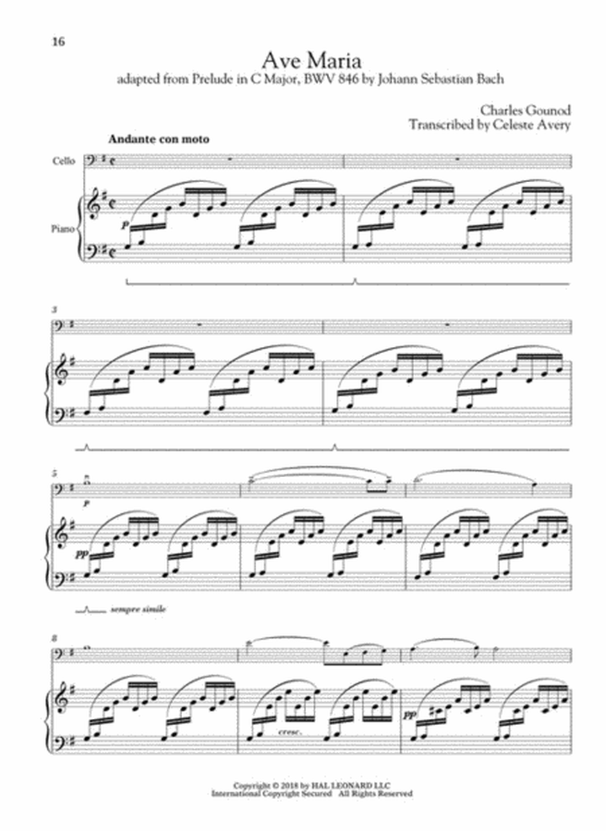 Wedding Music For Classical Players - Cello with Piano Accompaniment Book/Ola