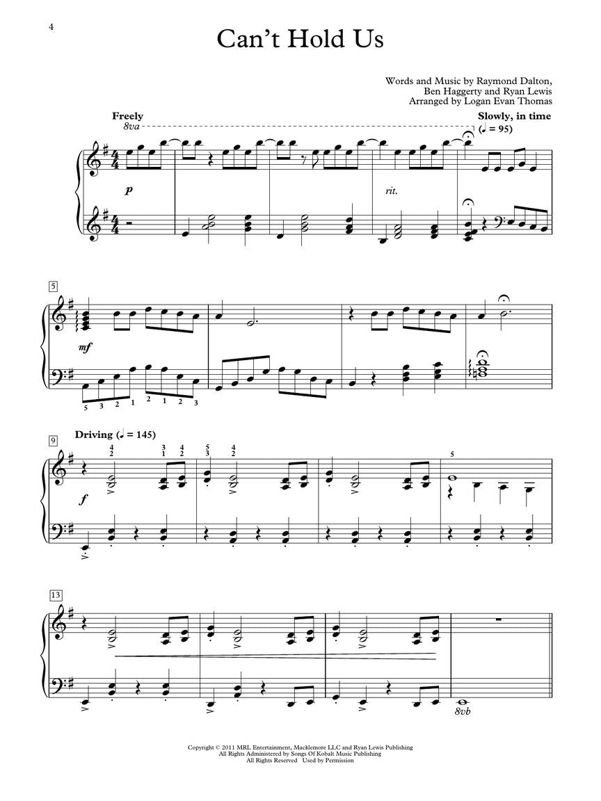 Hip Hop For Piano Solo Songbook