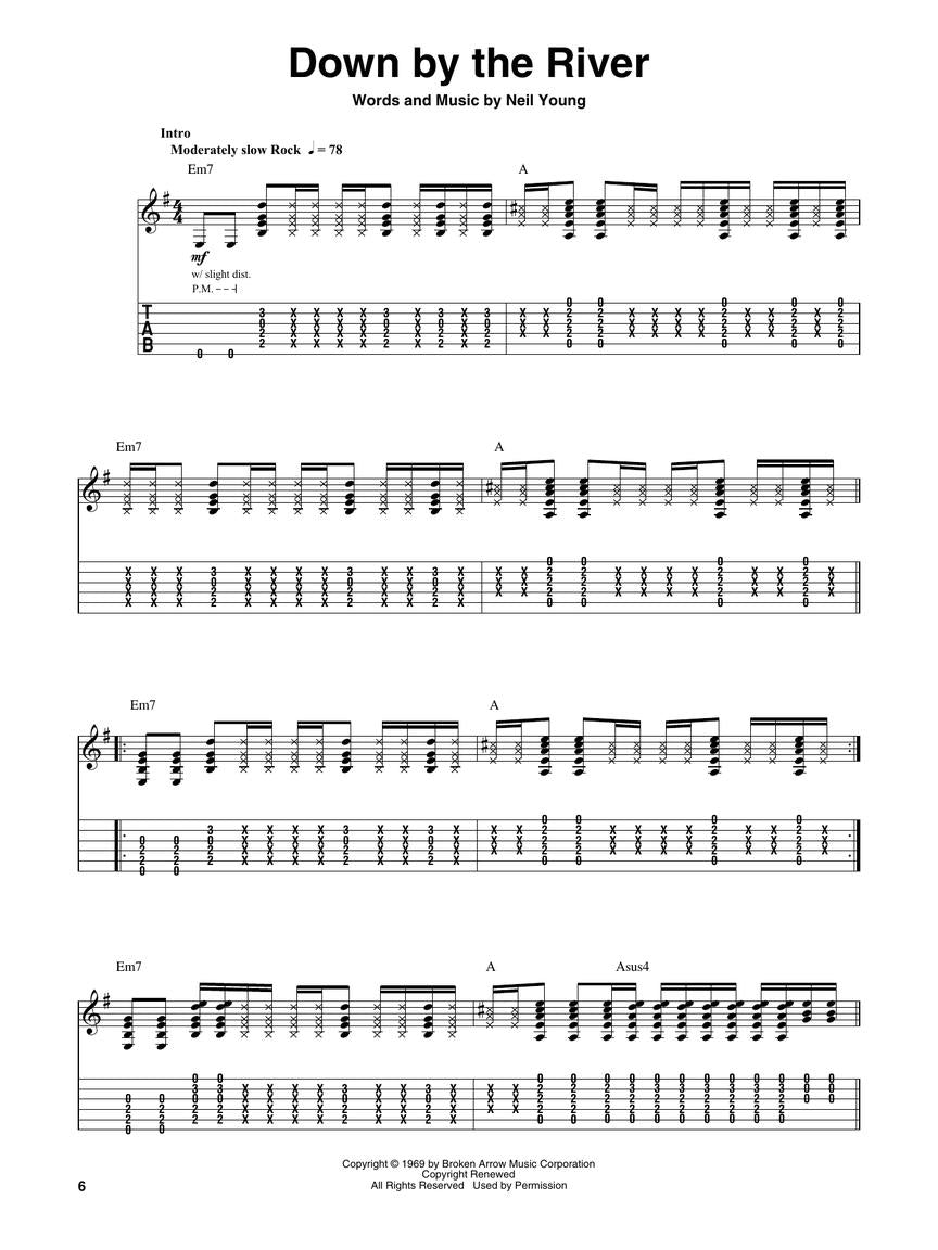 Neil Young - Deluxe Guitar Play Along Volume 21 Book/Ola