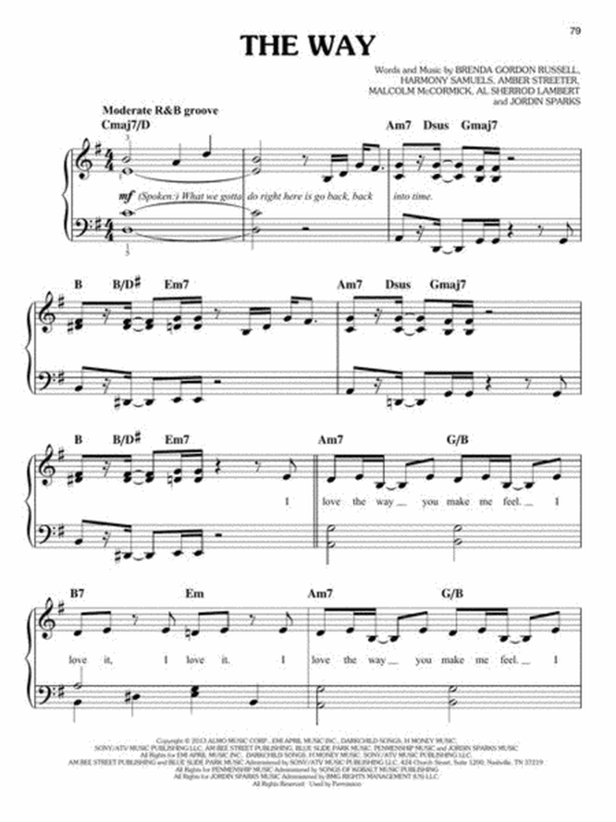 Ariana Grande For Easy Piano Book