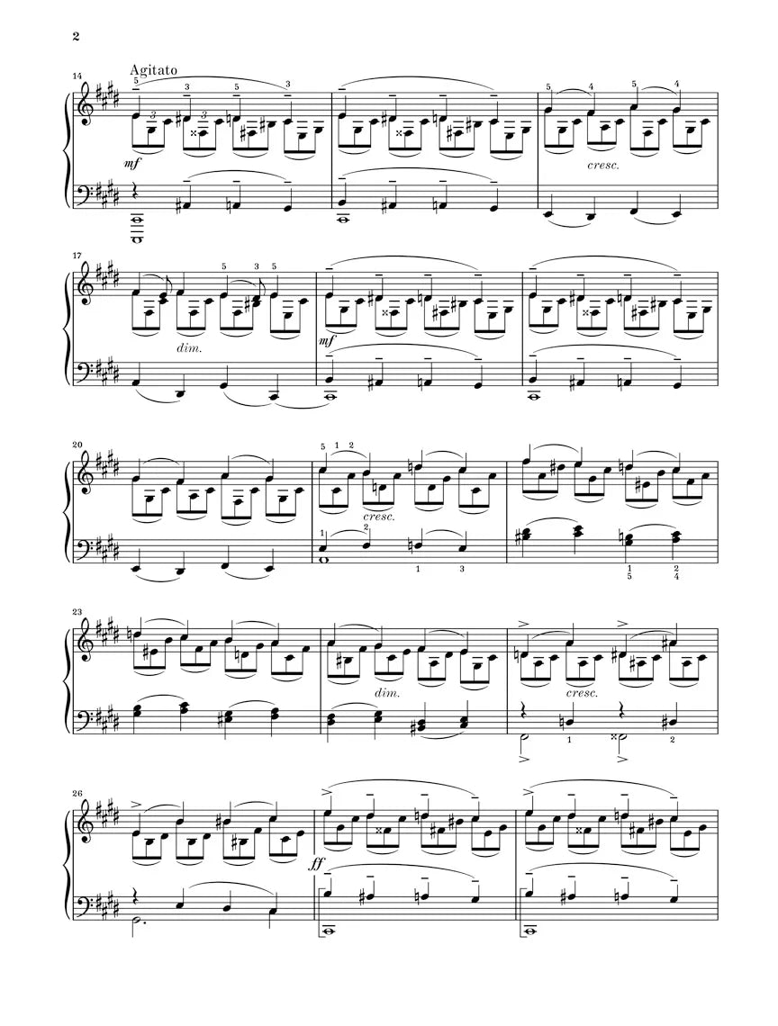 Sergei Rachmaninoff - 24 Preludes For Piano Book (Urtext Edition)