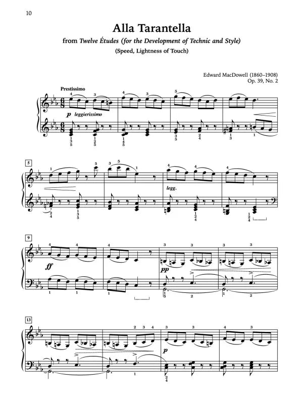 Edward Macdowell Bk 1 Classics Advancing Pianist