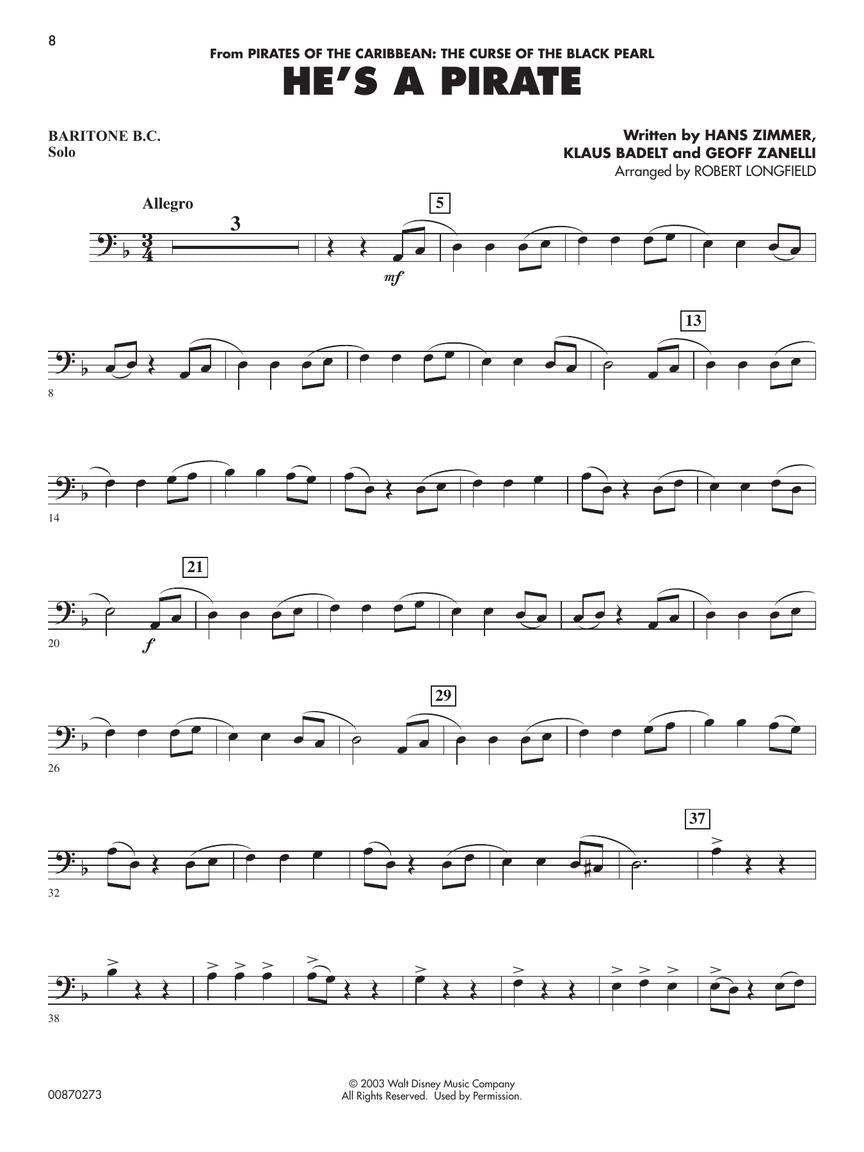 Essential Elements Disney Favorites - Baritone Bass Clef Book/Ola