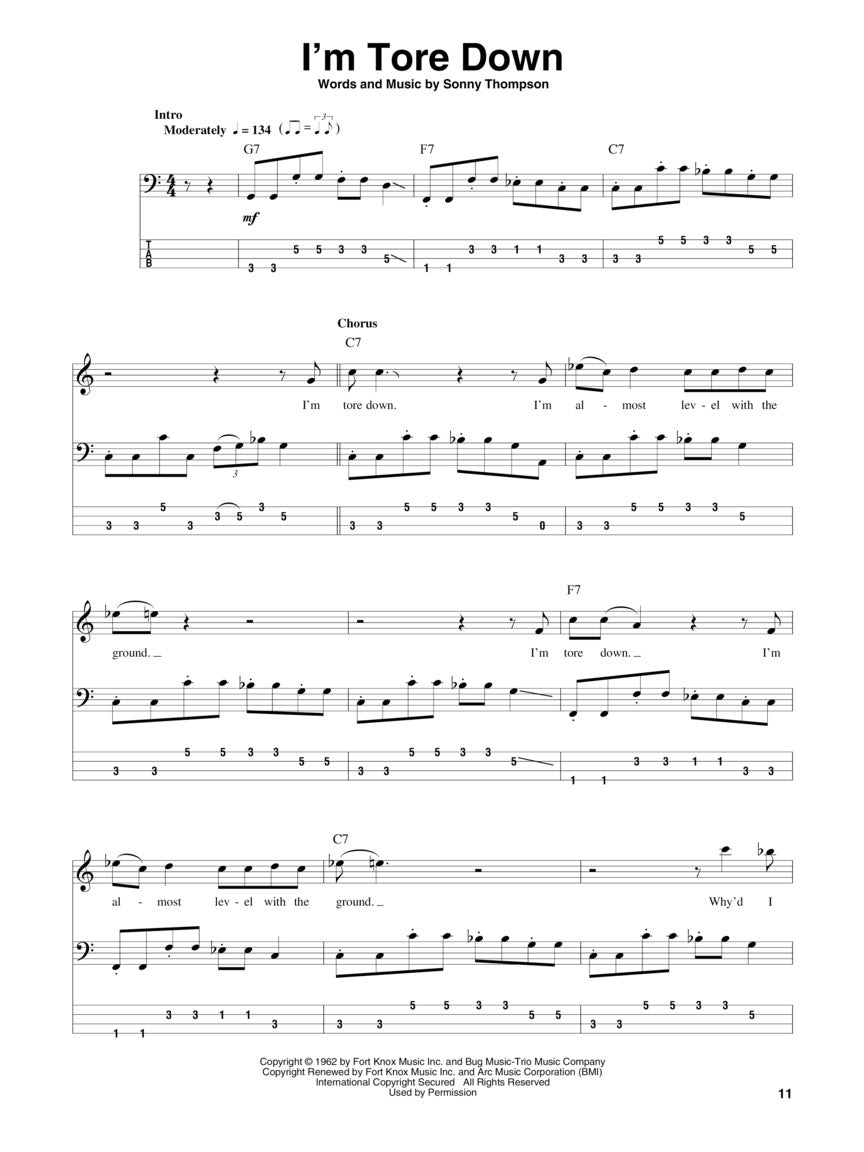 Eric Clapton Bass Play Along Volume 29 Book/Ola