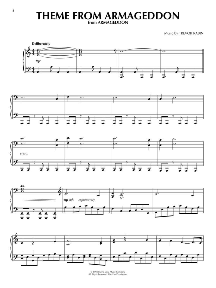 Galactic Themes For Piano Solo