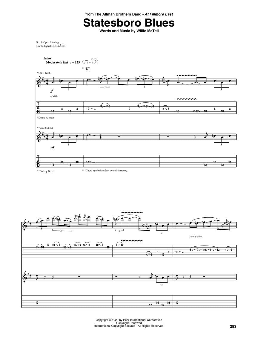 Blues-Rock Guitar Bible Tab Book (Second Edition)