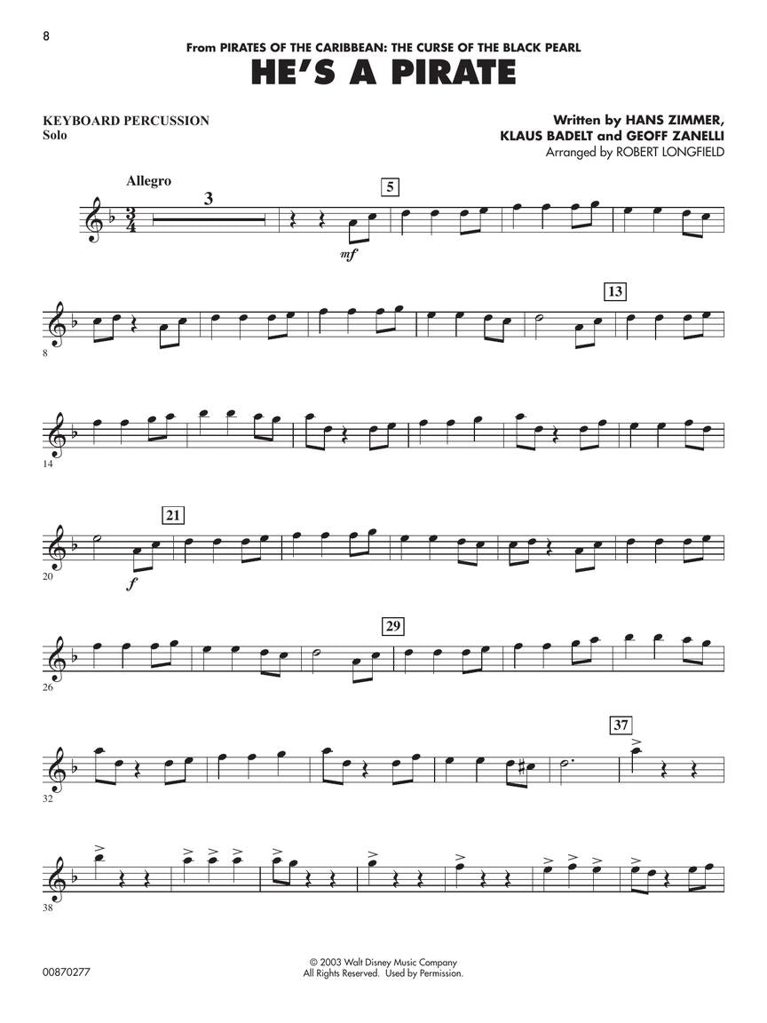 Essential Elements Disney Favorites - Keyboard Percussion Book/Ola