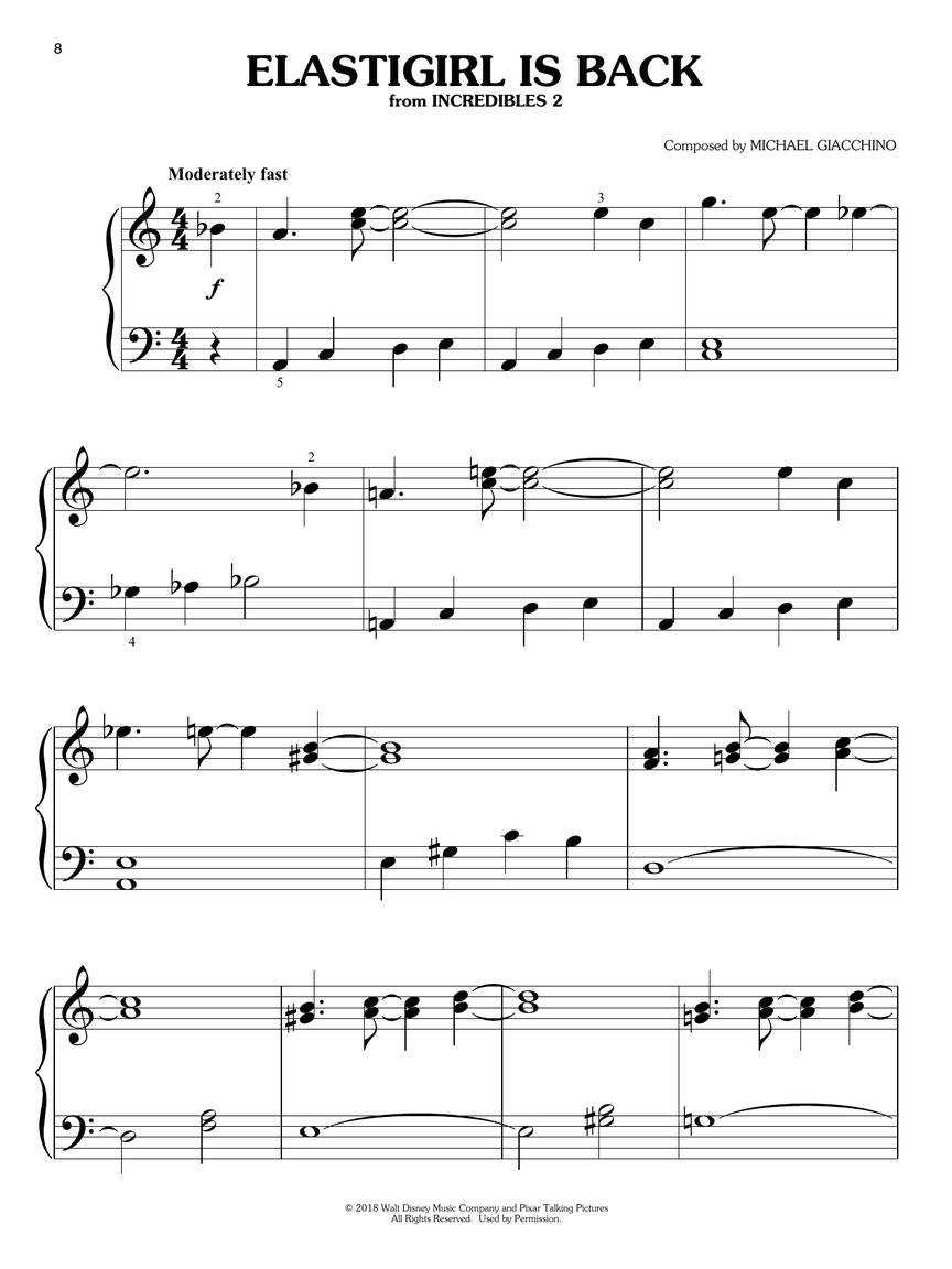 Disney Heroes and Sheroes For Big Note Piano Songbook
