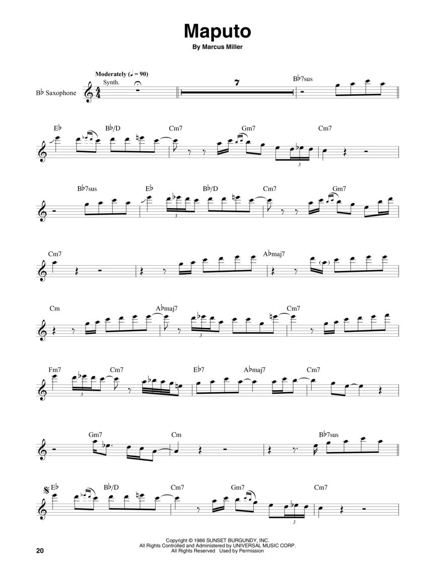 Smooth Jazz Sax Playalong V12 Bk/Ola